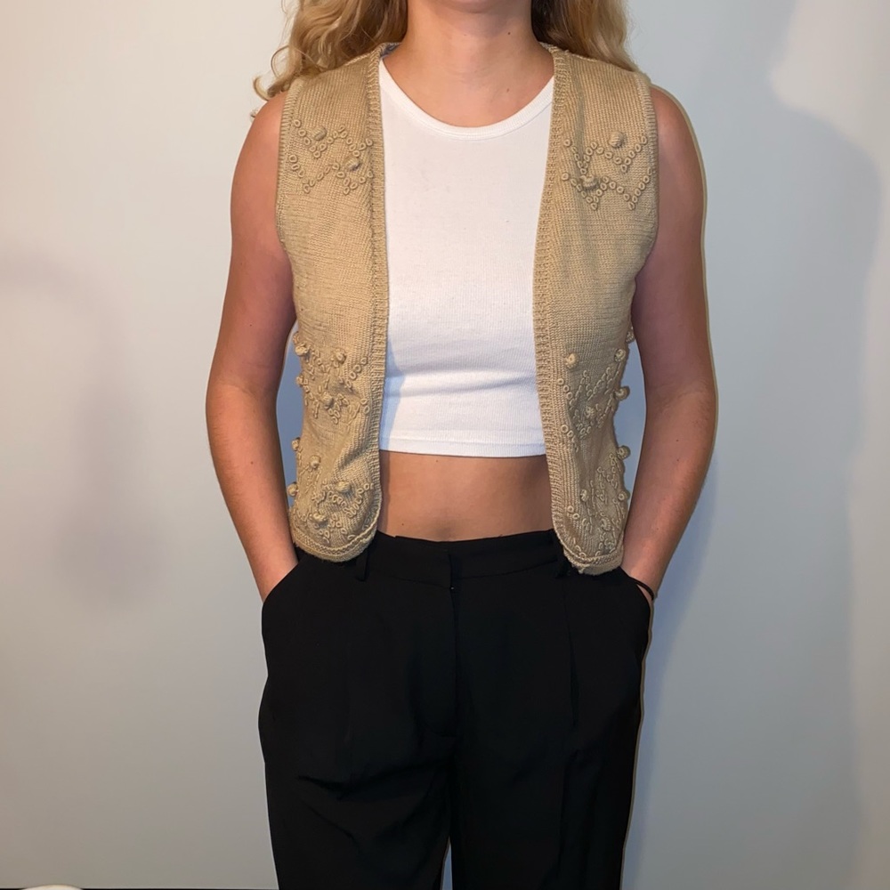 Vintage ‘Michelle Nicole’ 70’s vest.